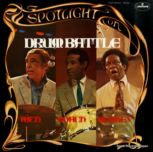RICH, BUDDY / MAX ROACH / ART BLAKEY spotlight on drum battle FDX-9223-9224