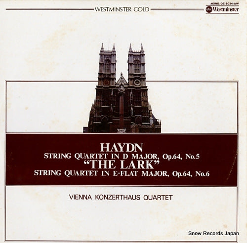 VIENNA KONZERTHAUS QUARTET haydn; string quartet in d major op.64 no.5 "the lark" OC-8024-AW