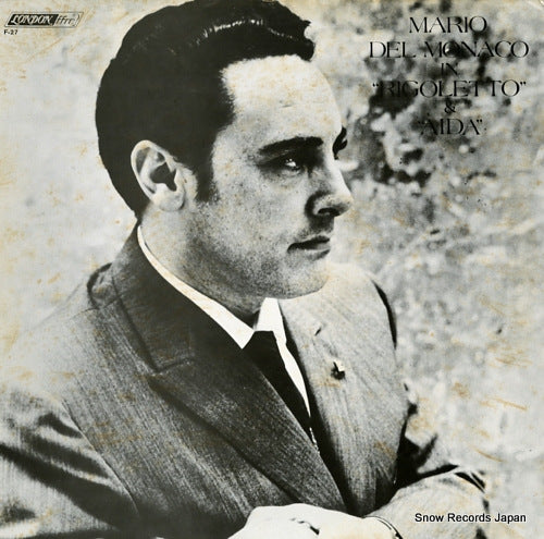 DEL MONACO, MARIO mario del monaco in "rigoletto" & "aida" F-27