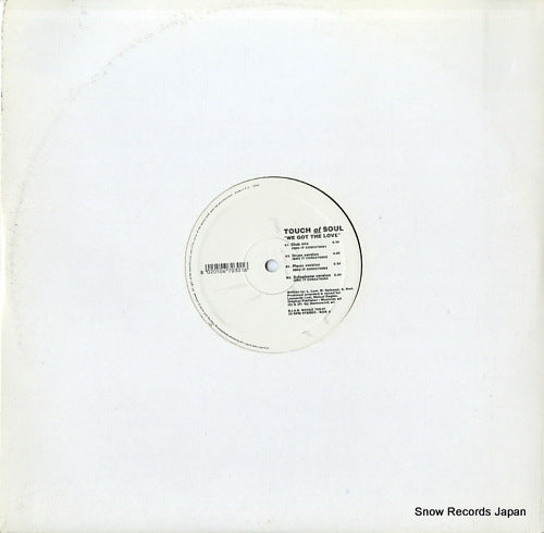TOUCH OF SOUL we got the love NOVAX703-01
