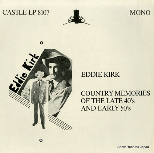 KIRK, EDDIE country memories of the late 40's and early 50's LP8107