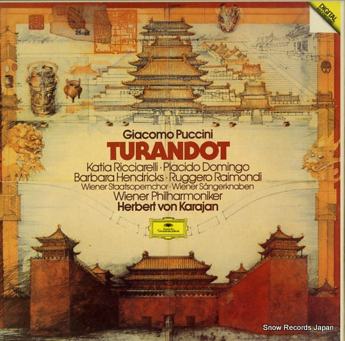 KARAJAN, HERBERT VON puccini; turandot 2741013