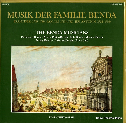 BENDA MUSICIANS, THE musik der familie benda FSM68907PAN