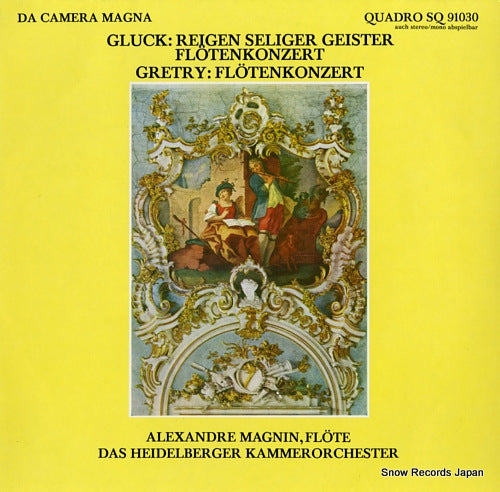 MAGNIN, ALEXANDRE gluck; reigen seliger geister flotenkonzert SQ91030
