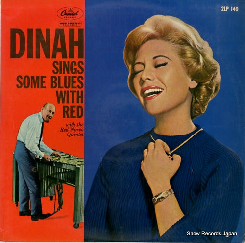 SHORE, DINAH dinah sings some blues with red 2LP140