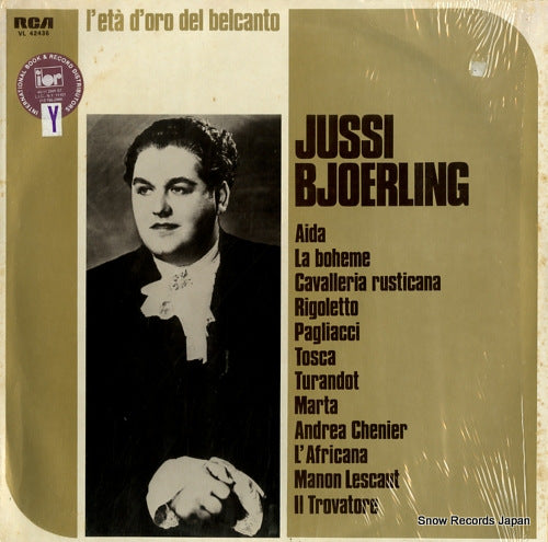 BJOERLING, JUSSI jussi bjoerling VL42436