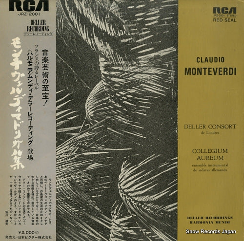 DELLER CONSORT DE LONDRES claudio montevedi JRZ-2001