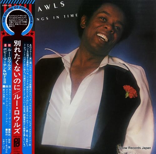 RAWLS, LOU all things in time 25AP243