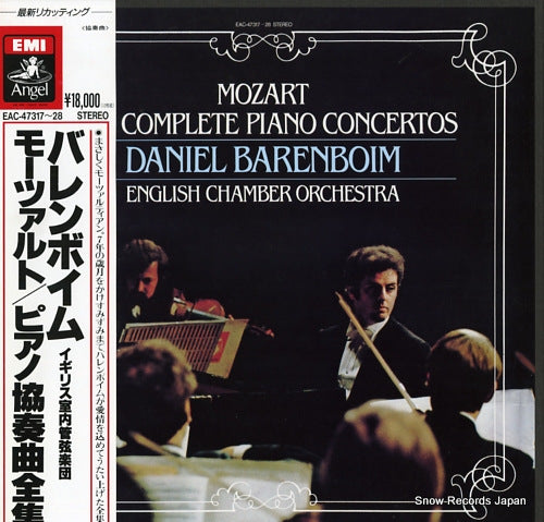 BARENBOIM, DANIEL mozart; complete piano concertos EAC-47317-28