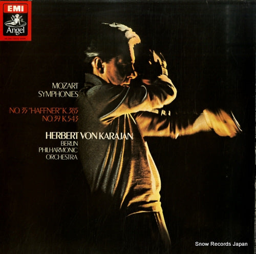 KARAJAN, HERBERT VON mozart; symphonies 35 & 39 ASD3016