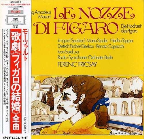 FRICSAY, FERENC mozart; le nozze di figaro MGX9003/5