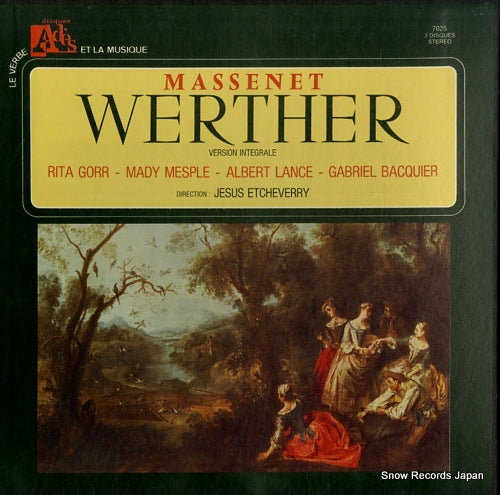 ETCHEVERRY, JESUS massenet; werther ADES7025