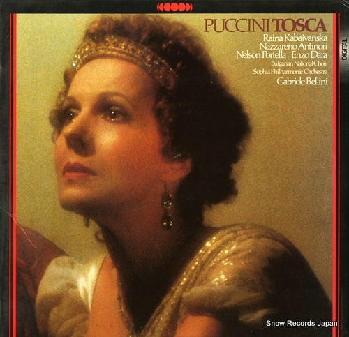 BELLINI, GABRIELE puccini; tosca 2DAA