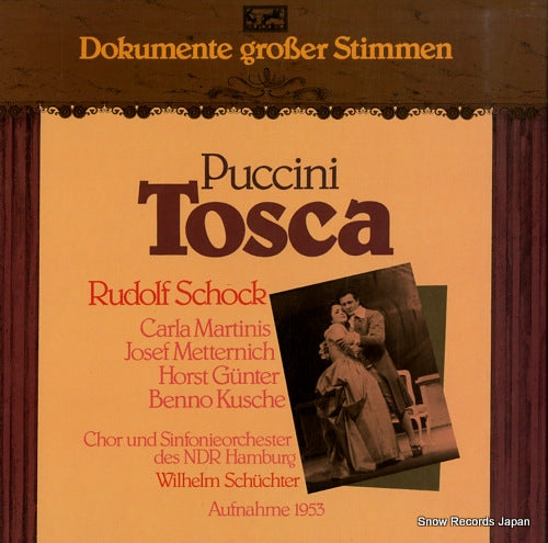 SCHUCHTER, WILHELM puccini; tosca 300727-420