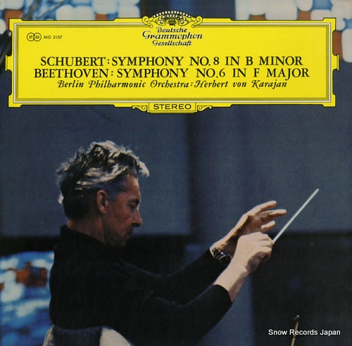 KARAJAN, HERBERT VON schubert; symphony no.8 "unfinished" MG2157