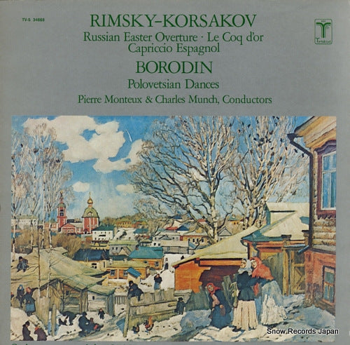 MONTEUX, PIERRE, AND CHARLES MUNCH rimsky-korsakov & borodin TV-S34668