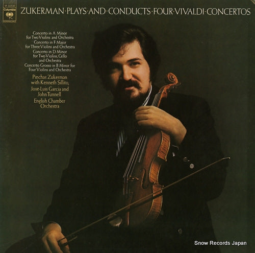 ZUKERMAN, PINCHAS vivaldi; four violin conchertos M32230