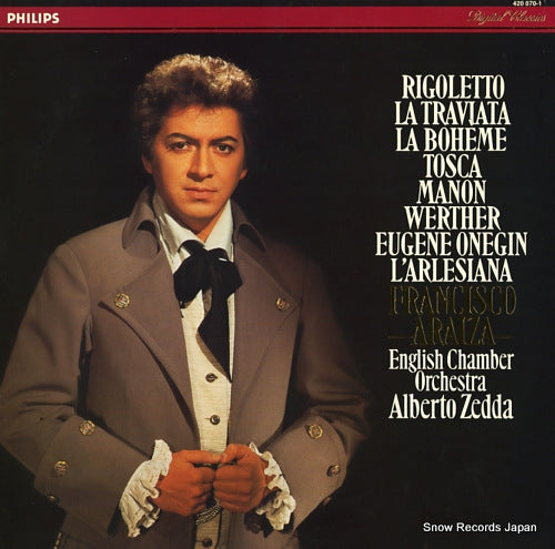 ARAIZA, FRANCISCO verdi; rigoletto 420070-1