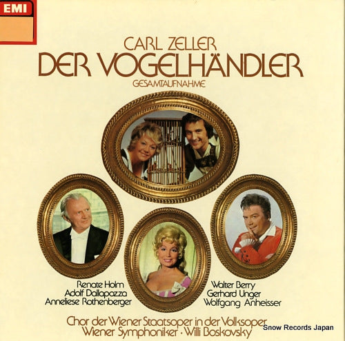 BOSKOVSKY, WILLI zeller; der vogelhandler 1C157-30194-95Q