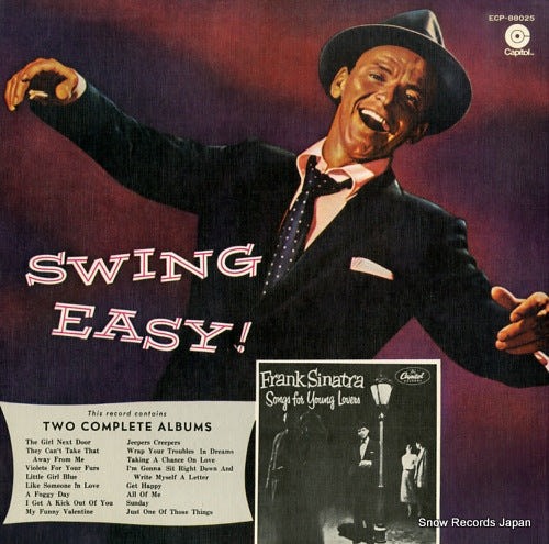 SINATRA, FRANK swing easy / songs for young lovers ECP-88025