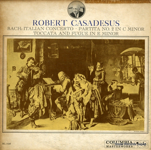 CASADESUS, ROBERT bach; italian concerto ML5446