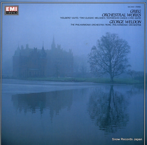 WELDON, GEORGE grieg; orchestral works EAC-55131