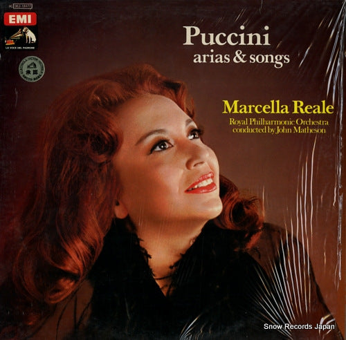 REALE, MARCELLA puccini; arias & songs 3C063-18477