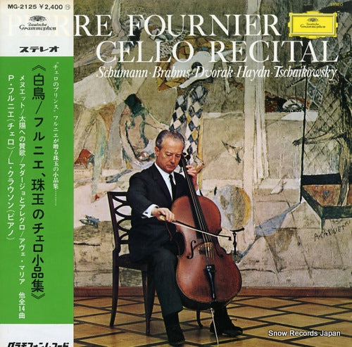 FOURNIER, PIERRE cello recital MG-2125