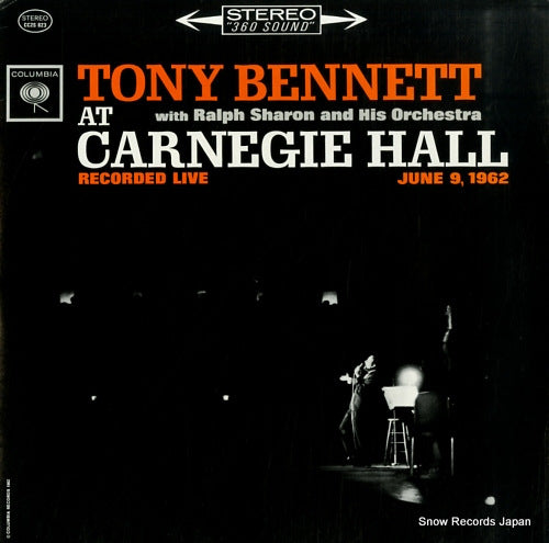 BENNETT, TONY at carnegie hall CC2S823