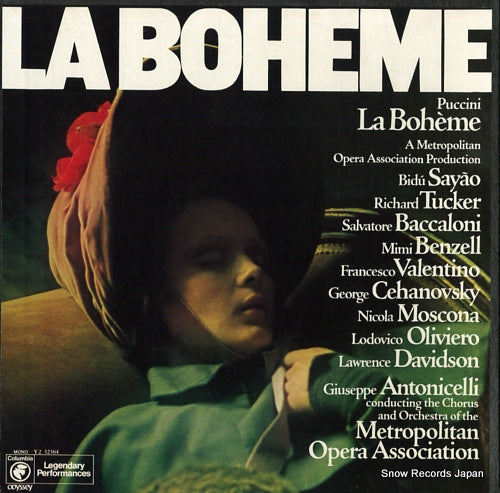 ANTONICELLI, GIUSEPPE puccini; la boheme Y232364