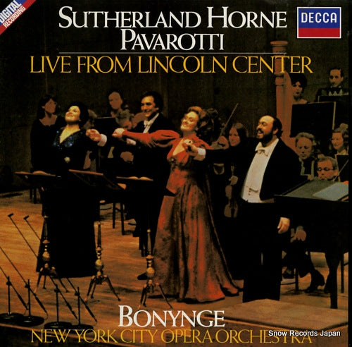 BONYNGE, RICHARD live from lincoln center D255D2