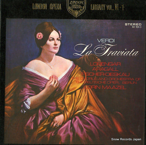 MAAZEL, LORIN verdi; la traviata SLC7074