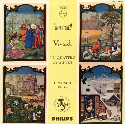 I MUSICI vivaldi; le quattro stagioni SFX-7507