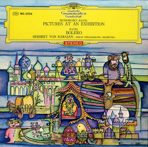 KARAJAN, HERBERT VON mussorgsky-ravel; pictures at an exhibition MG-2004