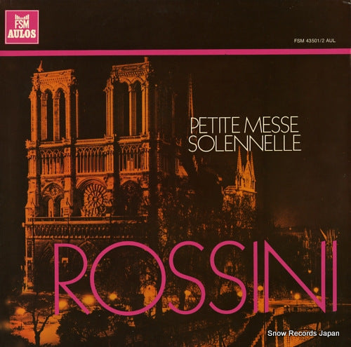 ANDREAS ALBERT, WERNER rossini; petite messe solennelle FSM43501/2