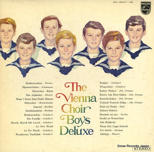 VIENNA CHOIR BOYS, THE the vienna choir boy deluxe SFL-9647-48