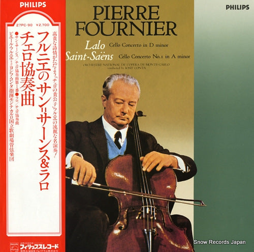 FOURNIER, PIERRE saint-saens; cello concerto no.1 in minor, op.33 27PC-90