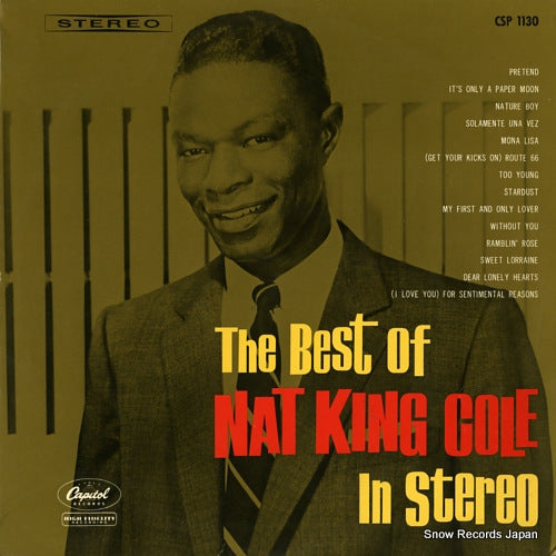 COLE, NAT KING the best of nat king cole in stereo CSP1130