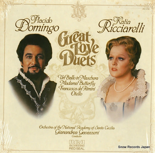 DOMINGO, PLACIDO, AND KATIA RICCIARELLI great love duets ARL1-2799