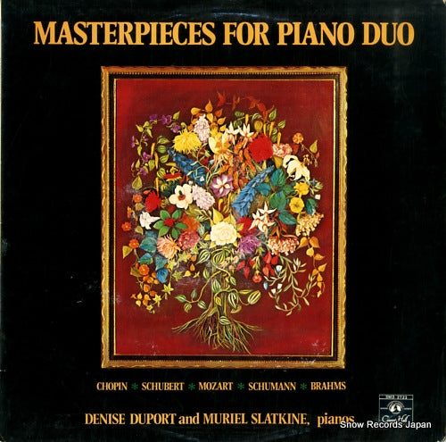 DUPORT, DENISE, AND MURIEL SLATKINE masterpieces for piano duo SMS-2723
