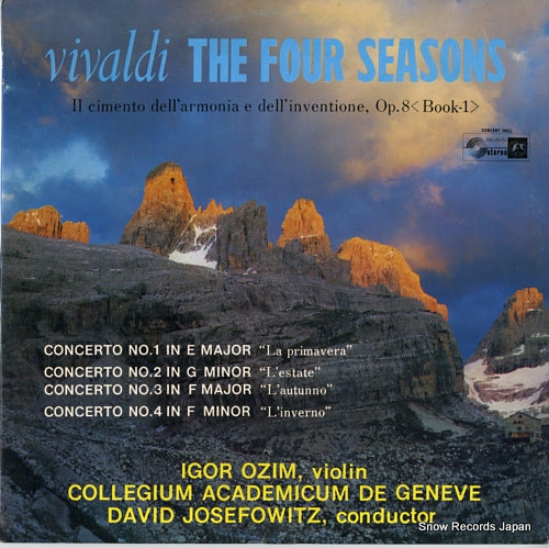 JOSEFOWITZ, DAVID vivaldi; the four seasons SMS-26761