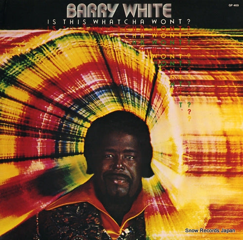 WHITE, BARRY is this whatcha wont ? GP469