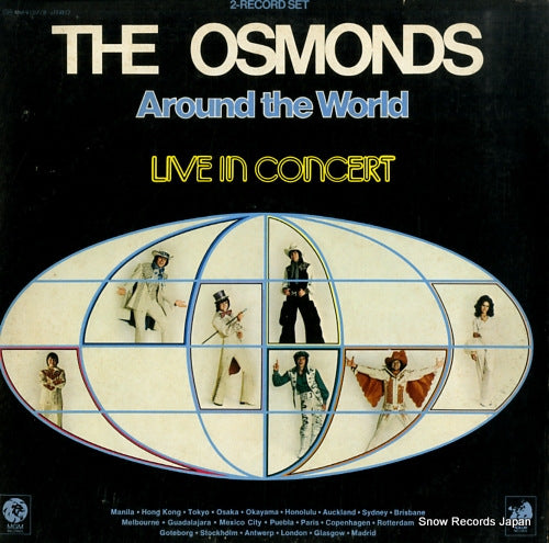 OSMONDS, THE around the world live in concert MM9107