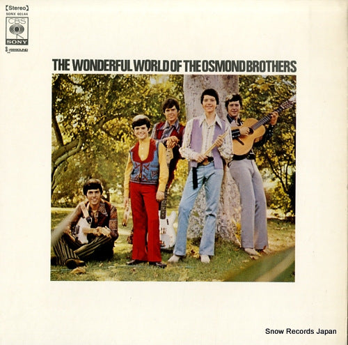 OSMOND BROTHERS, THE the wonderful world of the osmond brothers SONX60144
