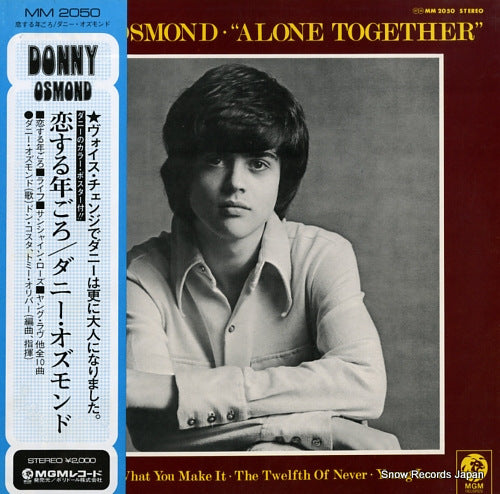 OSMOND, DONNY alone together MM2050