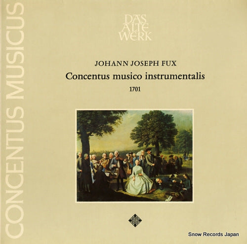 HARNONCOURT, NIKOLAUS fux; concentus musico instrumentalis ...1701 SAWT9619-A