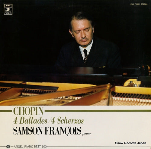 FRANCOIS, SAMSON chopin; 4 ballades / 4 scherzos EAC-70031