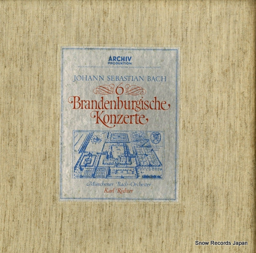 RICHTER, KARL bach; 6 brandenburgische konzerte 198438