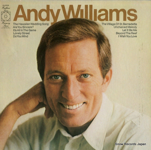 WILLIAMS, ANDY williams, andy KH30133