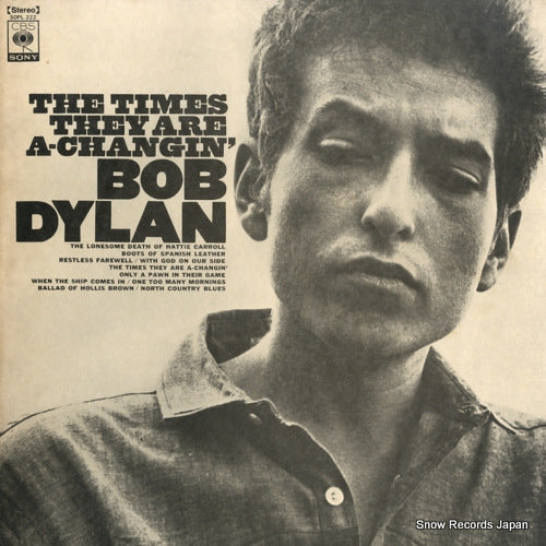 DYLAN, BOB the times they are a-changin SOPL222
